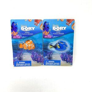 Disney Pixar Finding Dory Puzzle Eraser Nemo And Dory School Supplies
